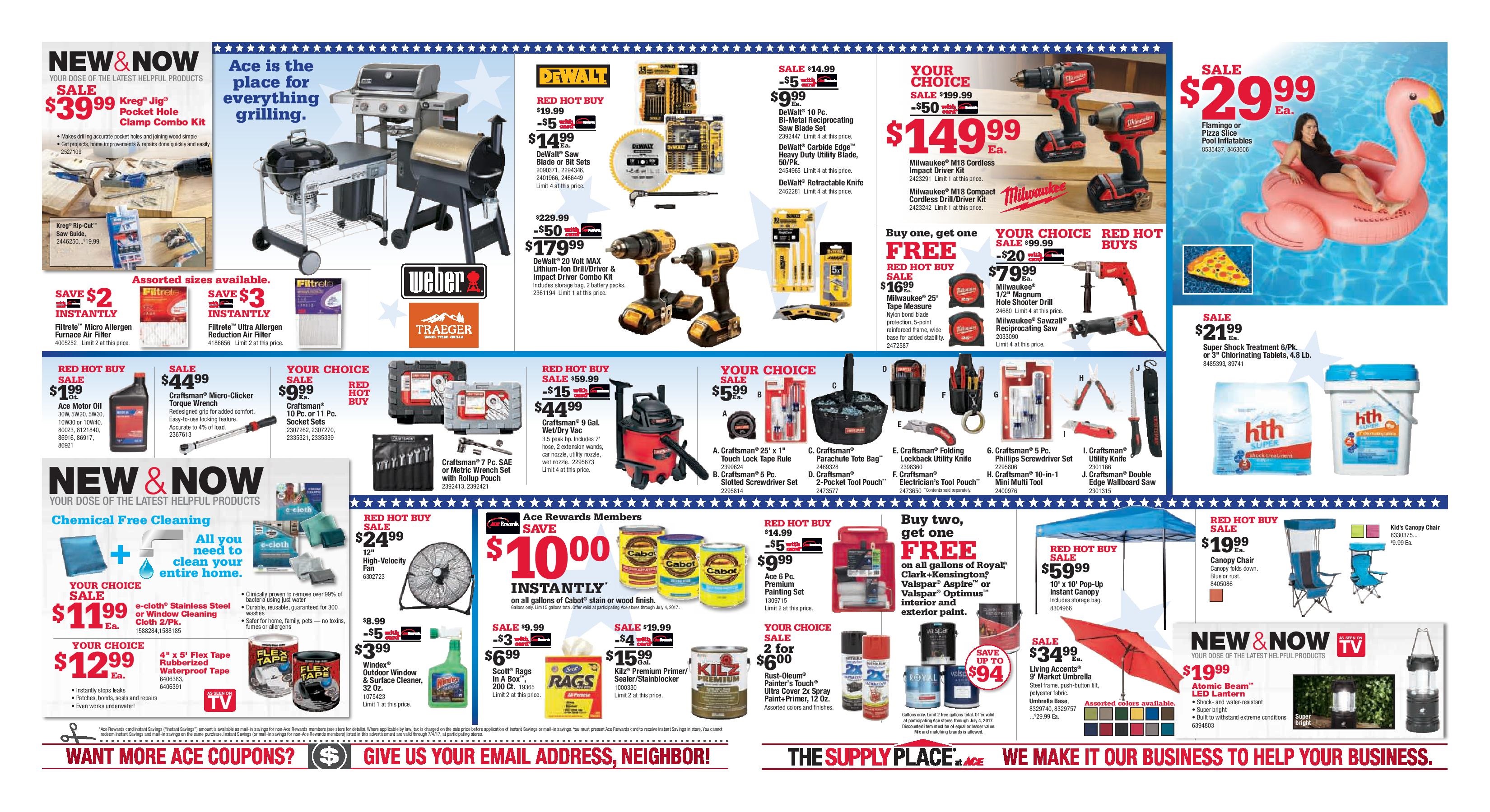 2017 July 4th Sale Ad- page 2&3