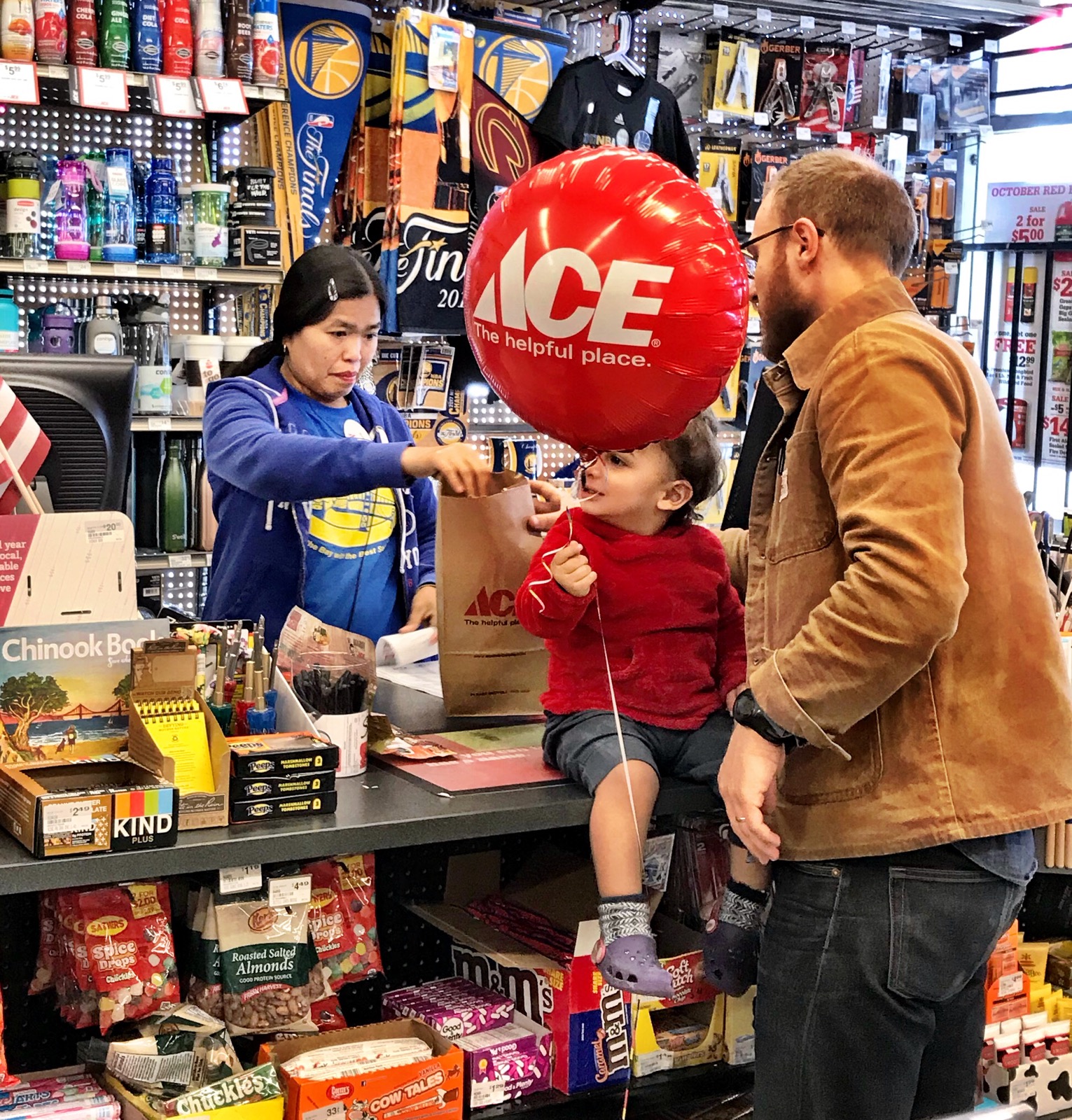 Balloons make everyone happy