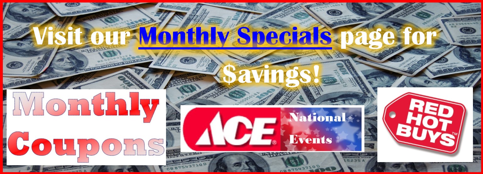 Click for Monthly Specials