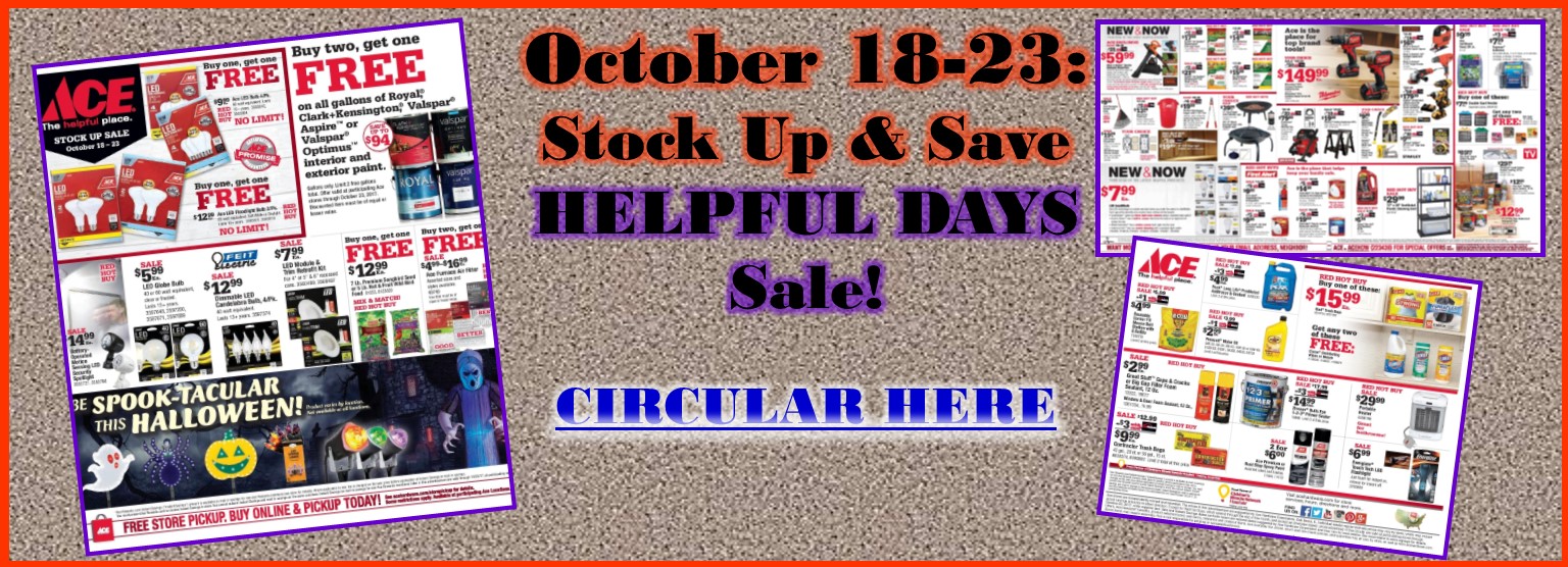 October 18-23 Sale Image