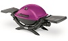 Weber Q 1200 LP Fuschia Gas Grill