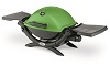 Weber Q 1200 LP Green Gas Grill