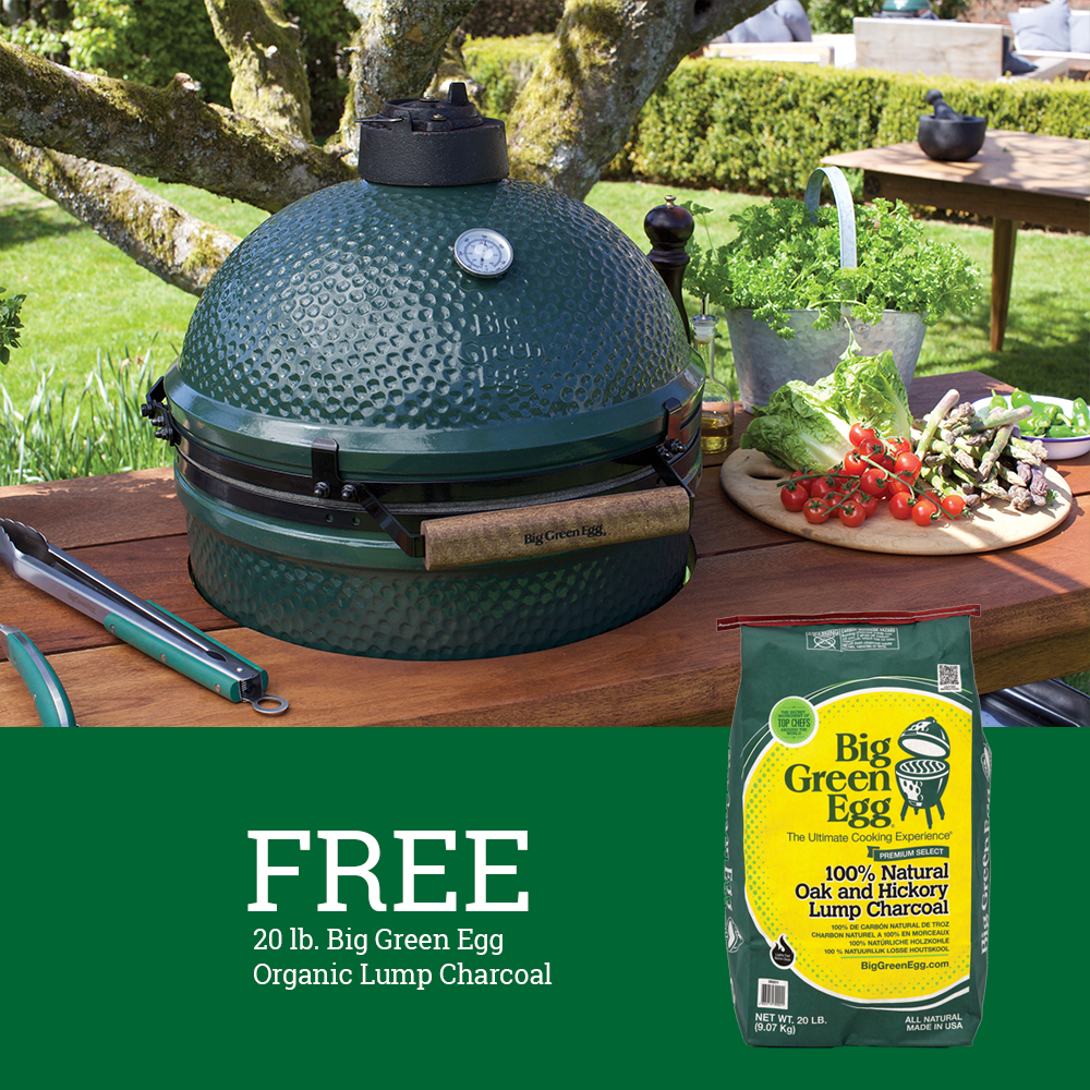 May 2018 Big Green Egg Free Charcoal