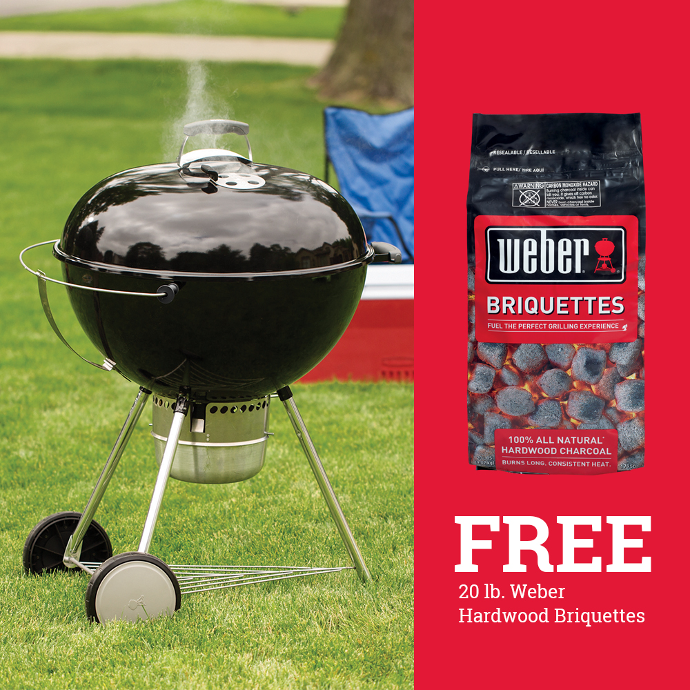 May 2018 Weber Free Charcoal