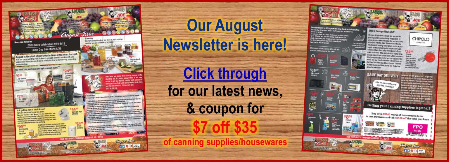 August Newsletter