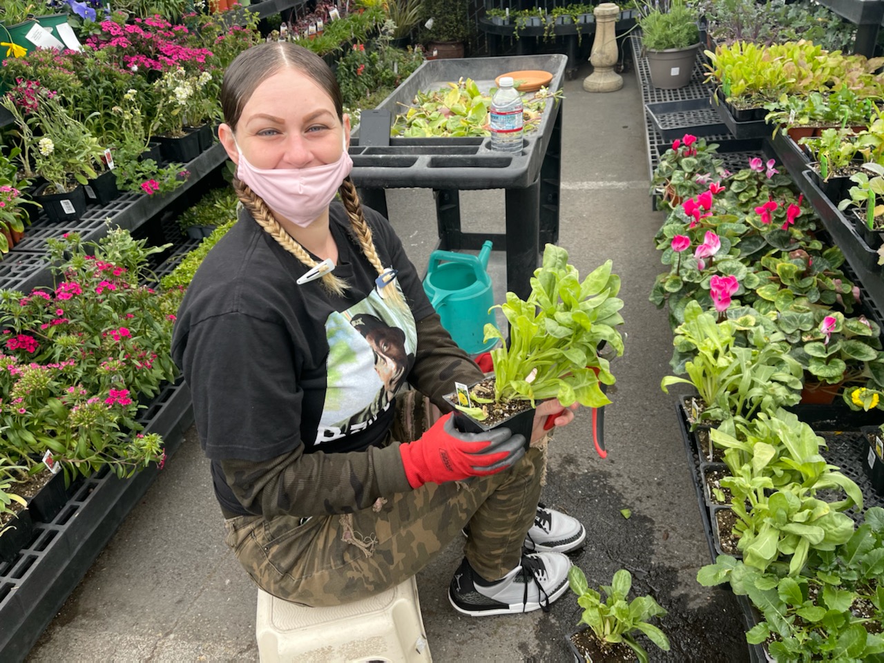 April our new Garden Center Guru - and Laurel Native!