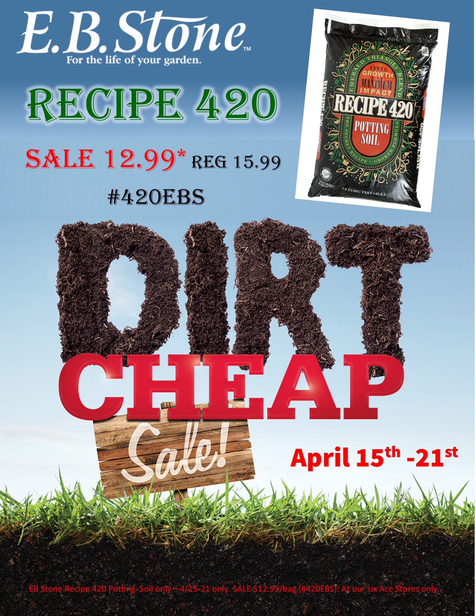 Dirt Cheap Recipe 420