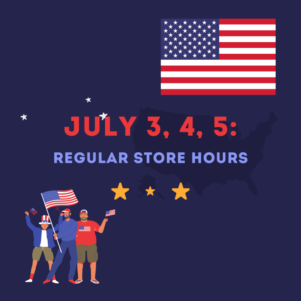 july 4 regular hours