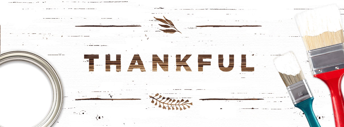 Thankful Thanksgiving Ace Banner