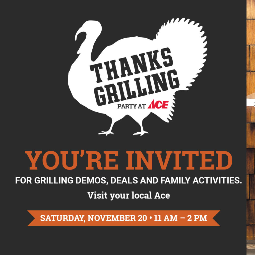 Thanksgrilling 11/20 11am-2pm