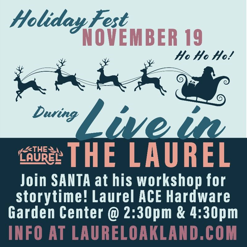 Santa at Laurel Ace Saturday