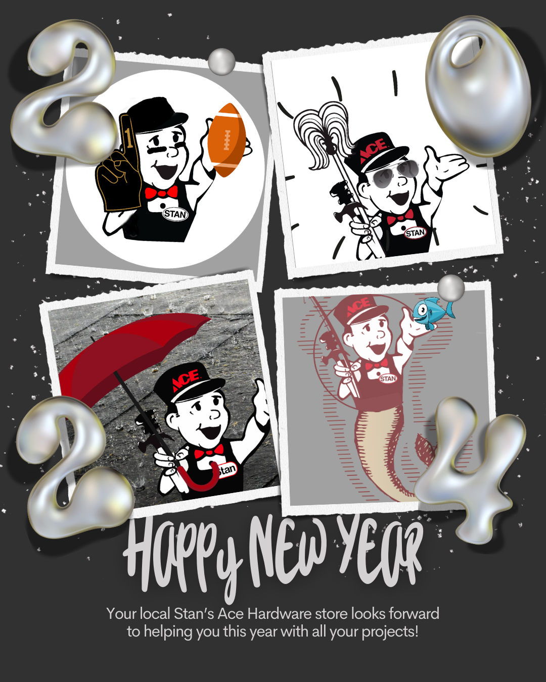 Happy New Year from Laurel Ace!